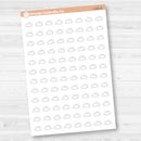 Hand Doodled Weather Icons Planner Stickers | I-495-504-B