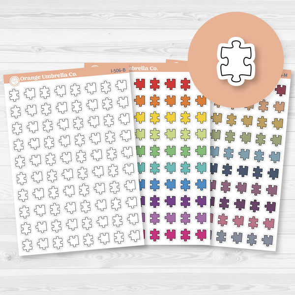 Puzzle Icon Planner Stickers | I-506