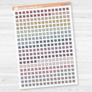 Wonky Checkbox Squares from Journaling Kits | Clear Matte | B-124-CM