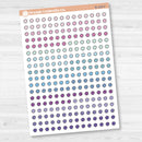 Wonky Checkbox Circles from Journaling Kits Planner Sticker | B-126