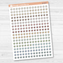 Wonky Checkbox Circles from Journaling Kits Planner Sticker | B-126