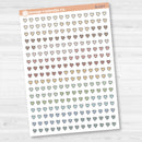 Heart Kit Pieces Planner Stickers | B-133