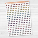 Heart Kit Pieces Planner Stickers | Clear Matte | B-133-CM