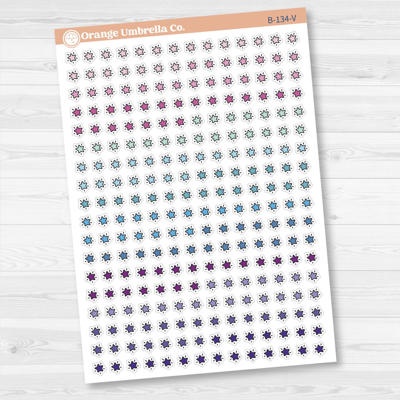 Star Kit Pieces Planner Stickers | B-134