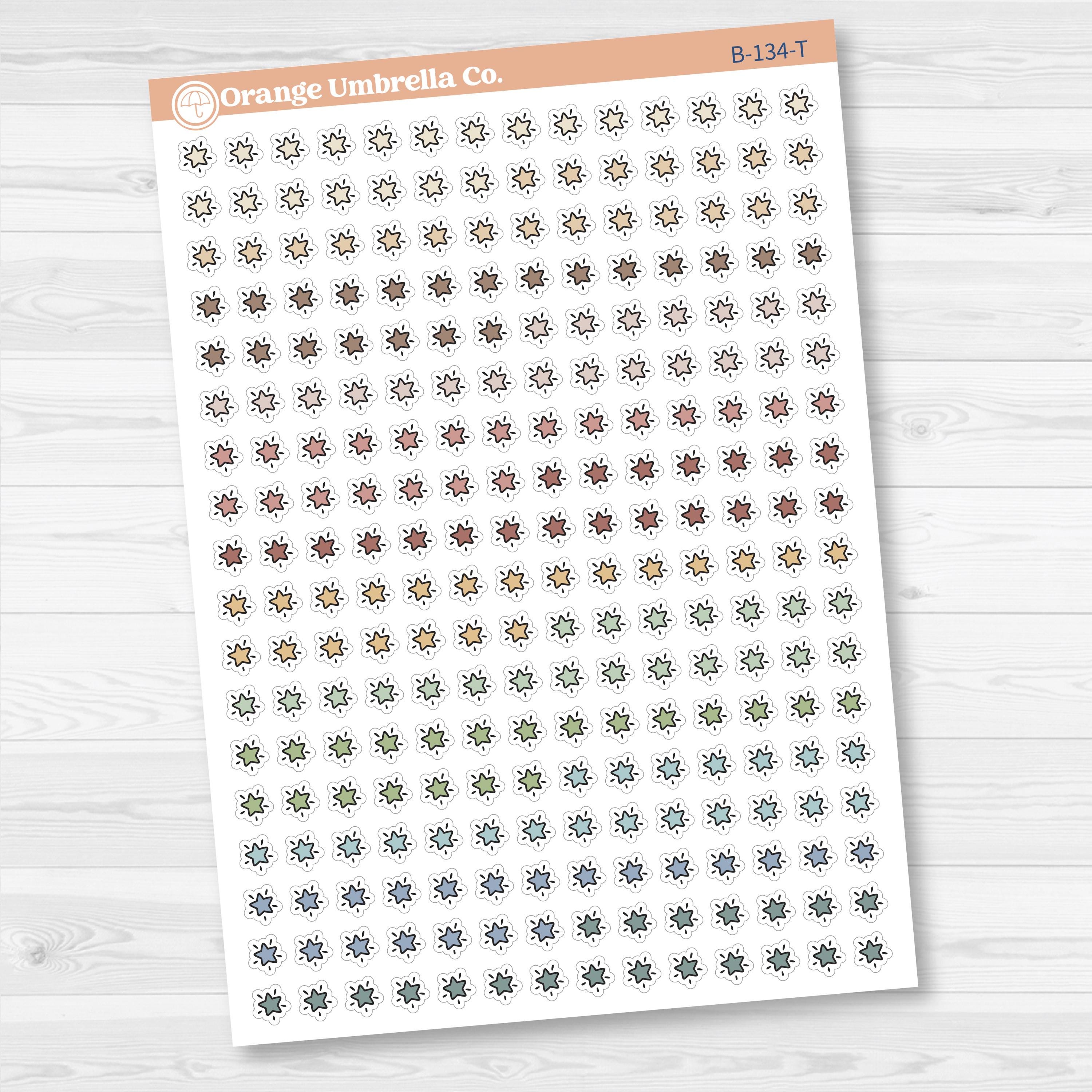 Star Kit Pieces Planner Stickers | B-134