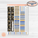 New Year’s Day | Freestyle Kit Any Planner Kit Stickers | Pop Fizz Clink | KIT-360-K