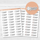 Baseball Practice Event Icon Planner Stickers | F16 | E-302