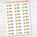 Softball Game Event Label Planner Stickers | F16 | E-305