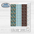 Winter Animal Kit | 7x9 Erin Condren Daily Duo Planner Kit Stickers | Woodland Charm | KIT-361-M