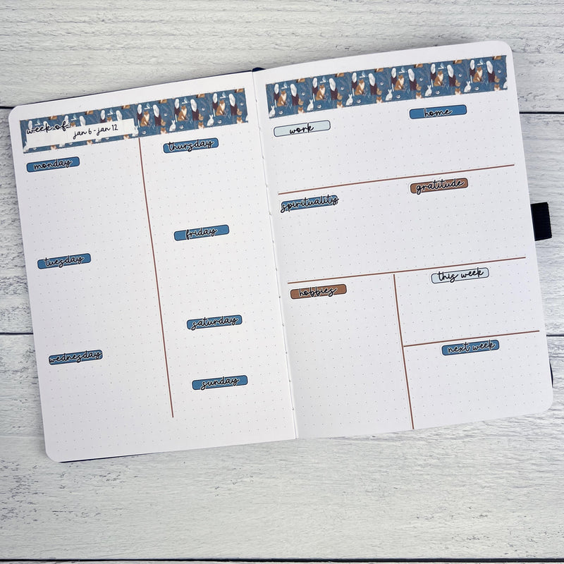 Fall Leaves Autumn Kit | Freestyle Kit Any Planner Kit Stickers | All Fall Down | KIT-403-K