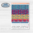 Winter Scene January Kit | A5 Daily Duo Planner Kit Stickers | Snow Much Fun | KIT-363-L