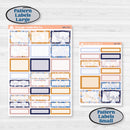Folk Winter Animal | Weekly Add-On Labels Planner Kit Stickers | Snow Globe | KIT-364-C