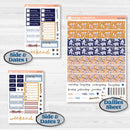 Folk Winter Animals | Hobonichi Cousin Weekly & Daily Planner Kit Stickers | Snow Globe | KIT-364-E