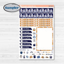 Folk Winter Animals | A5 Compact Vertical Planner Kit Stickers for Erin Condren | Snow Globe | KIT-364-G