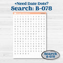 Folk Winter Animals | 7x9 Compact Vertical Planner Kit Stickers | Snow Globe | KIT-364-H