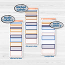 Folk Winter Animals | A5 Daily Duo Planner Kit Stickers | Snow Globe | KIT-364-L