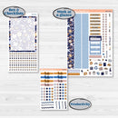 Folk Winter Animal | 7x9 Erin Condren Daily Duo Planner Kit Stickers | Snow Globe | KIT-364-M