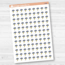 Hand Doodled Weather Icons Planner Stickers | I-495-504