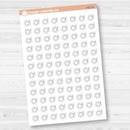 Hand Doodled Weather Icons Planner Stickers | I-495-504-B