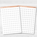 Hand Doodled Weather Icons Planner Stickers | I-495-504-B