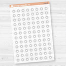 Hand Doodled Weather Icons Planner Stickers | Clear Matte | I-495-504-BCM