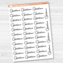 Puzzle Time Script Planner Stickers | F-17| E-315