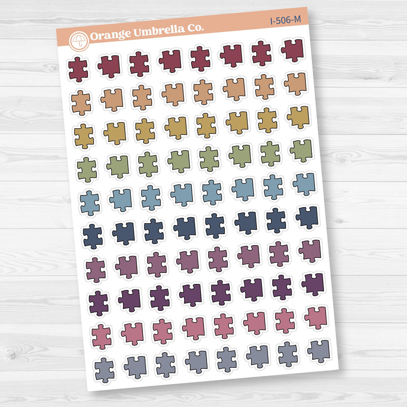 Puzzle Icon Planner Stickers | I-506