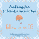 Stella Dog Movie Night Icon Planner Stickers | Clear Matte | I-508-CM