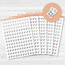 2025 Kit Starburst Pieces Planner Stickers | B-112