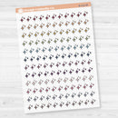 2025 Kit Starburst Pieces Planner Stickers | Clear Matte | B-112-CM
