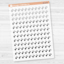 2025 Kit Starburst Pieces Planner Stickers | Clear Matte | B-112-CM