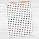 Star Kit Pieces Planner Stickers | Clear Matte | B-134-CM