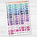 Mini Date Covers Planner Stickers | F17 | B-146