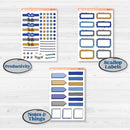 New Year’s Day | Weekly Add-On Labels Planner Kit Stickers | Pop Fizz Clink | KIT-360-C