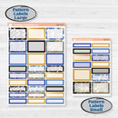 New Year’s Day | Weekly Add-On Labels Planner Kit Stickers | Pop Fizz Clink | KIT-360-C