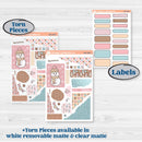 Winter Snowman Kit | Journaling Kit Planner Stickers | Frosted | KIT-362-D