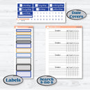 New Year’s Day | Plum Vertical Priorities 7x9 Planner Kit Stickers | Pop Fizz Clink | KIT-360-J