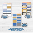 New Year’s Day | A5 Plum Daily Planner Kit Stickers | Pop Fizz Clink | KIT-360-N