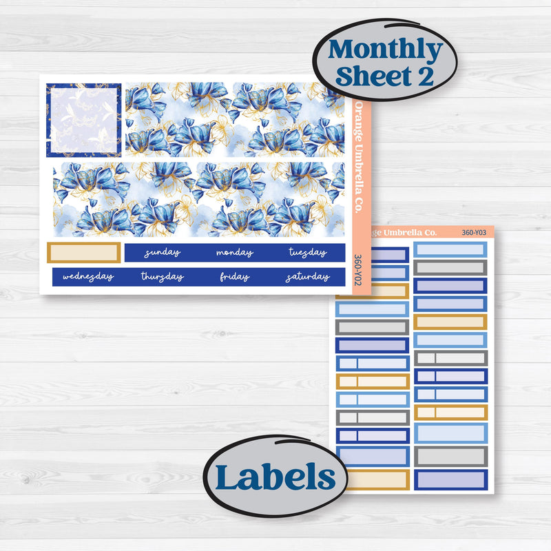 New Year’s Day | Hobonichi Cousin Monthly Planner Kit Stickers | Pop Fizz Clink | KIT-360-Y