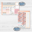 Winter Snowman Kit | A5 Plum Monthly & Dashboard Planner Kit Stickers | Frosted | KIT-362-S
