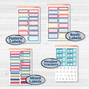 Winter Scene January Kit | Hobonichi Cousin Weekly & Daily Planner Kit Stickers | Snow Much Fun | KIT-363-E