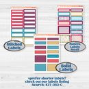 Winter Scene January Kit | A5 Daily Duo Planner Kit Stickers | Snow Much Fun | KIT-363-L