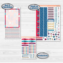 Winter Scene January Kit | 7x9 Erin Condren Daily Duo Planner Kit Stickers | Snow Much Fun | KIT-363-M