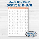 Folk Winter Animals | Hobonichi Cousin Weekly & Daily Planner Kit Stickers | Snow Globe | KIT-364-E