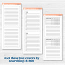 Folk Winter Animals | 7x9 Compact Vertical Planner Kit Stickers | Snow Globe | KIT-364-H