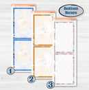 Folk Winter Animals | A5 Daily Duo Planner Kit Stickers | Snow Globe | KIT-364-L