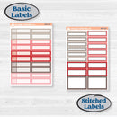 Valentine's Day Kit | Weekly Add-On Labels Planner Kit Stickers | Special Delivery | KIT-365-C