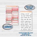 Valentine's Day Kit | 7x9 Plum Monthly & Dashboard Planner Kit Stickers | Special Delivery | KIT-365-T