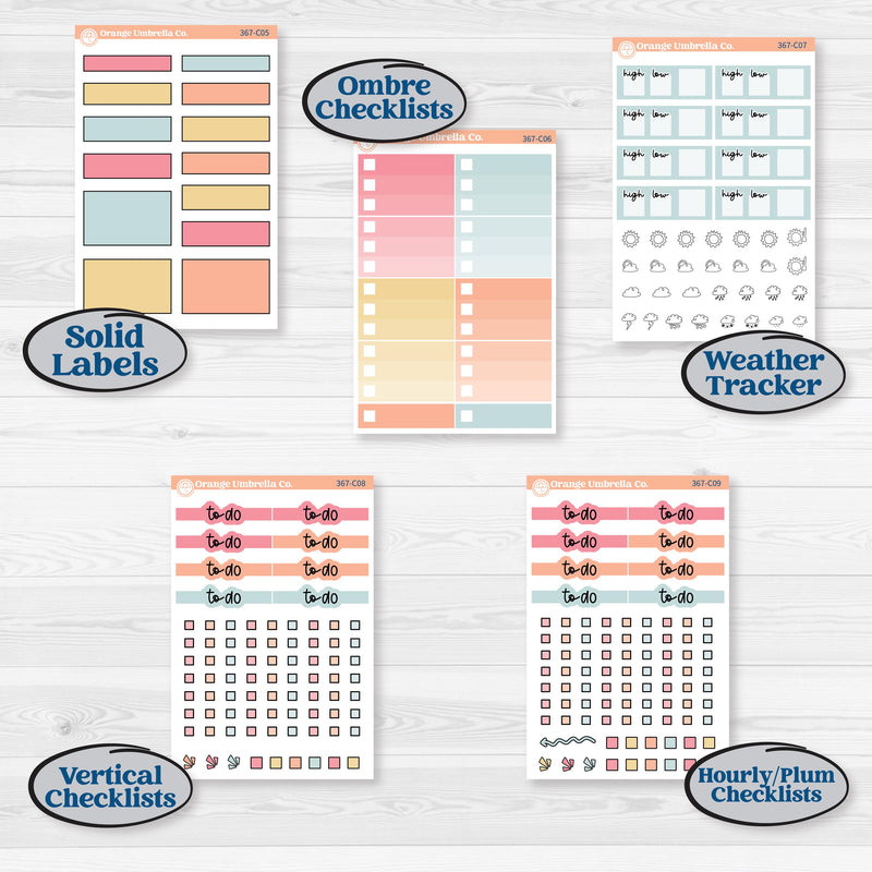 Birthday Planner Kit | Weekly Add-On Labels Planner Kit Stickers | Give Them Cake | KIT-367-C