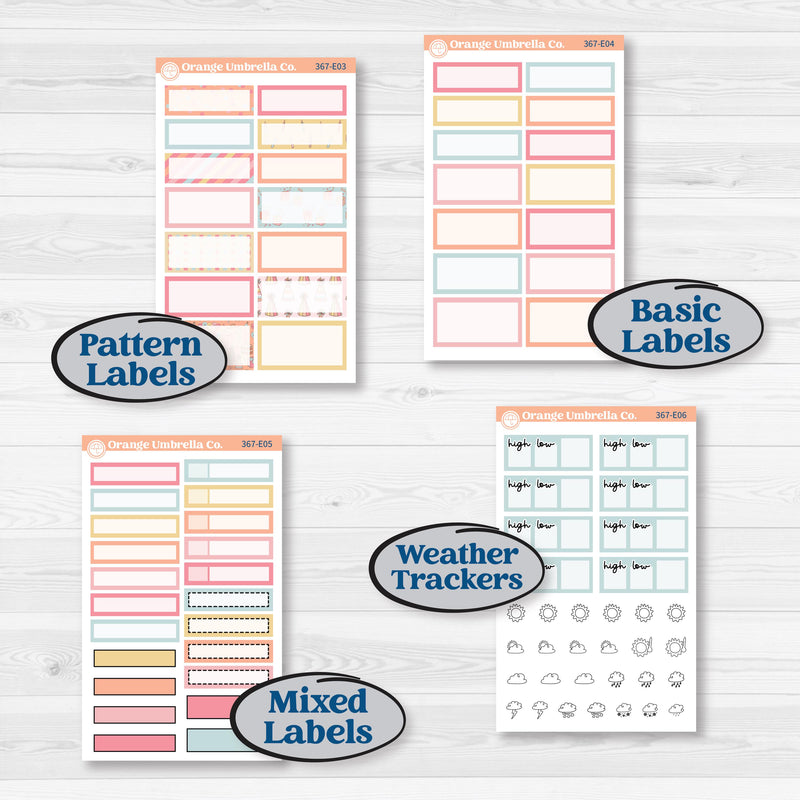 Birthday Planner | Hobonichi Cousin Weekly & Daily Planner Kit Stickers | Give Them Cake | KIT-367-E